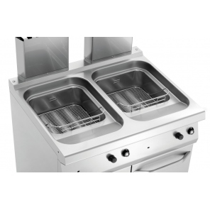 Gasfritteuse 700 Breite 800 2x23 l Bartscher Art.-Nr. 2859271