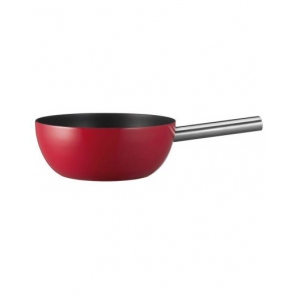 rotes Aluminium-Induktions-Fondue