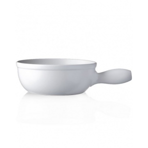 keramischer Fonduetopf, 2 l, weiß, SPRING Caquelon ECO