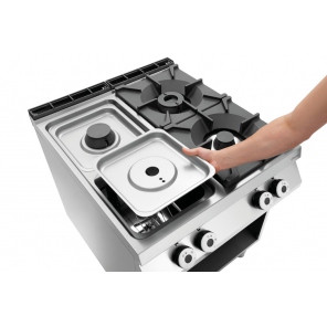 Gaskochherd 900, Breite 900 4 Platten PEI Bartscher Art.-Nr. 2952171