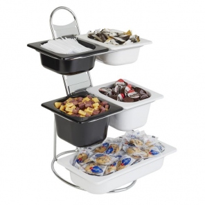 LITTLE Buffetständer GN 1/3 - Set: 4 Teile, APS 11526