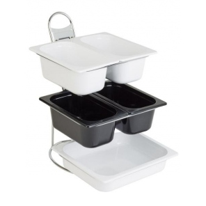 LITTLE Buffetständer GN 1/2 - Set: 4 Teile, APS 11527