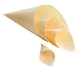 biologisch abbaubarer Holzkegel | Kiefernholz 388324