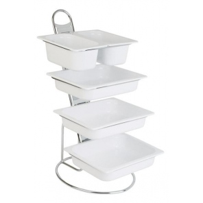 BIG Buffetleiter GN 1/2 - Set: 5 Teile, APS 11528