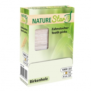 Zahnstocher im Spender | Holz 3882