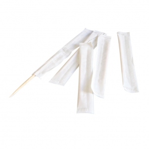 Zahnstocher im Papier verpackt | Holz 3880