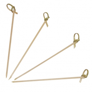 Bambusspieß mit Knoten 9 cm, 38966