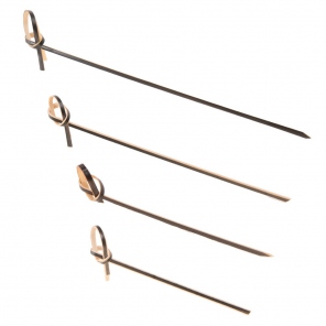 Bambusspieß mit Knoten 12 cm, 38967