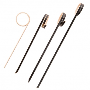 Fingerfood-Spieße „Ring“ 9 cm | Bambus 38946