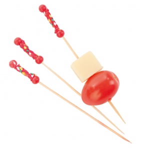 Spieße „Kordel“ | Bambus 12 cm 38923