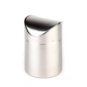 Edelstahl-Tisch-Abfallbehälter 1,2 l, APS 00029