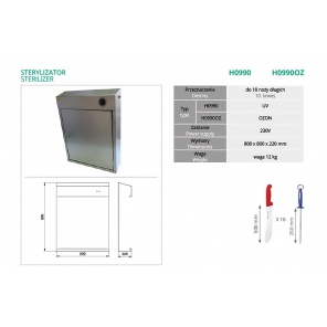 UV/Ozon-Sterilisator H0990