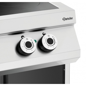 2-flammiges Keramikkochfeld, PO, Bartscher 296411