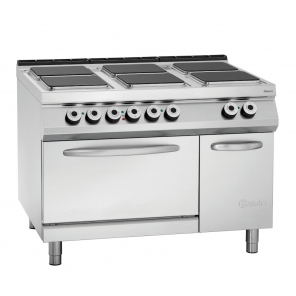 Elektroherd 6 Platten, EBO 2/1 GN Bartscher 296217