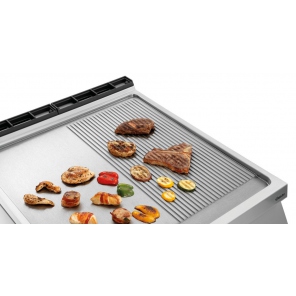 Gas-Grillplatte, 1/2+1/2, PO Bartscher 2955061
