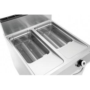 Gasfritteuse auf Unterschrank, 2 Becken Bartscher 2959521