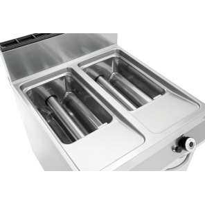 Gasfritteuse auf Unterschrank, 2 Becken Bartscher 2959521