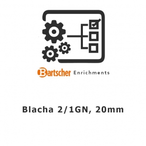 Blacha 2/1GN, 20mm, Bartscher, A101181