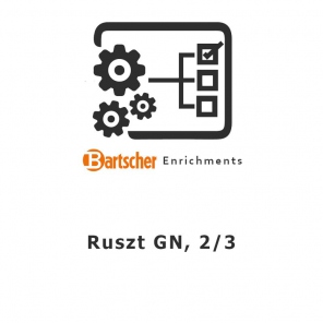Ruszt GN, 2/3 Bartscher, 133212