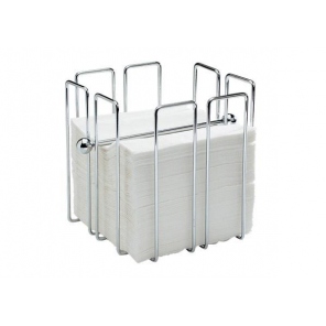 Serviettenhalter WIRE verchromt 19 x 19 cm, APS 11765