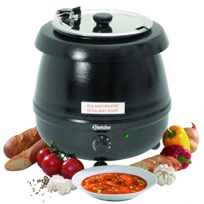 Suppentopf Party, 9L, schwarz Bartscher, 100054