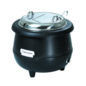 Suppentopf Gourmet, 10L, schwarz Bartscher, 100047
