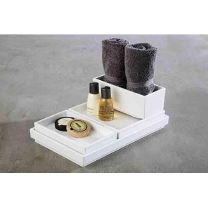 rechteckige Schale ASIA PLUS GN 1/4, Melamin, weiß, APS 15452