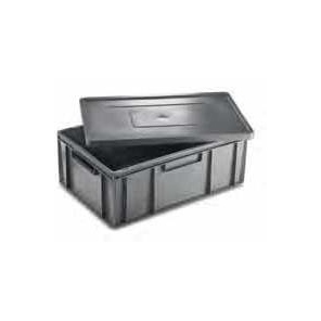 Korb mit gefüllten Wänden 33 L grau, 50001.46538