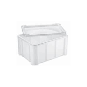 rechteckiger Behälter 55 L mit Füßen, 50001.41022