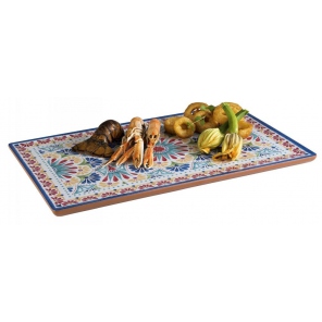 rechteckige Schale ARABESQUE GN 1/1, Melamin, Terrakotta, APS 84680