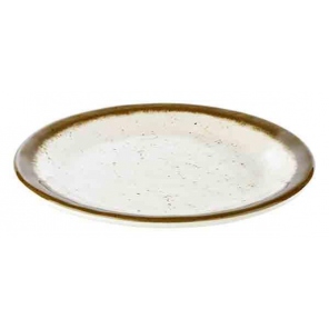flacher Teller STONE ART Melamin, 25x2 cm, APS 84511