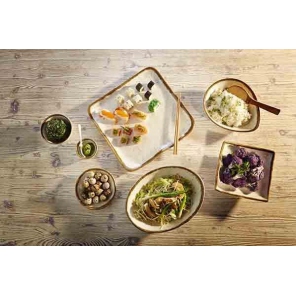 Teller STONE ART Melamin, 0,15 l, APS 84509