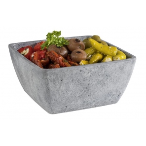 quadratische Schale ELEMENT, Melamin, 1,5 l, APS 84830