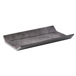 rechteckige Schale ELEMENT GN 1/3 Melamin Betonoptik 32,5x17,5 cm, APS 84402