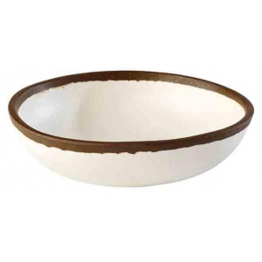 runde Schale CROCKER Melamin beige, 0,5 l, APS 84573