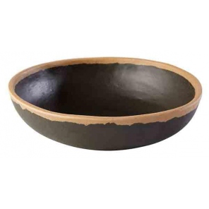 runde Schale CROCKER Melamin dunkelbraun, 0,5 l, APS 84574