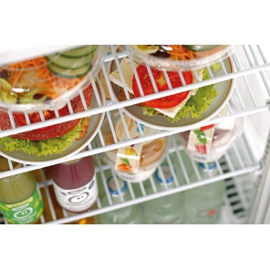 Kühlvitrine Bartscher Mini 78L, weiß, 700578G