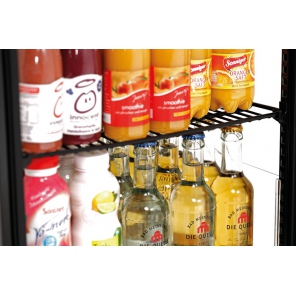 Kühlvitrine Bartscher Mini 78L, schwarz, 700277G