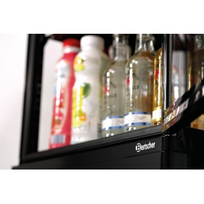 Kühlvitrine Bartscher Mini 78L, schwarz, 700277G