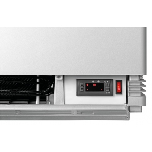 Kühlvitrine Bartscher Mini 78L, silber, 700778G