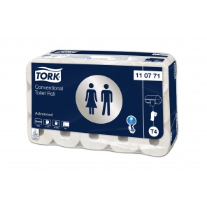 TORK 110771 Advanced, T4, Toilettenpapier, 2L, 9,4cm X 48m (weiß)