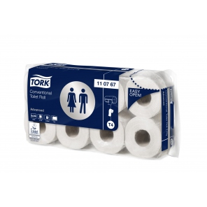Tork Toilettenpapier konventionelle Rolle, 2-lagig, 110767