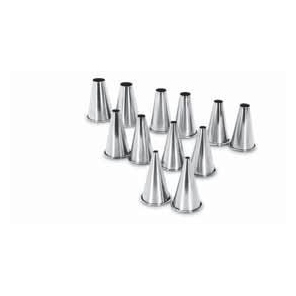 Komplett-Set runde Edelstahl Verschlüsse - 12-teilig, 30001.61495