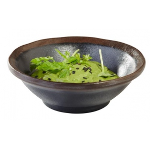 Runde Schale MARONE schwarz...