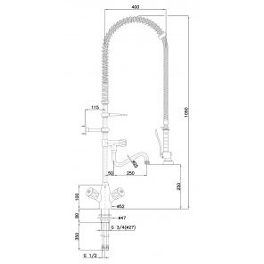 Rührkessel 2-Griff 26L-1801B Bartscher, 400136