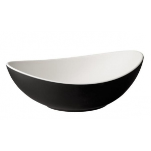 HALFTONE ovale Schale aus...