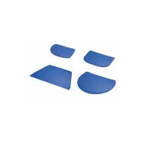 Schaber Kunststoff blau klein 14,8 x 9,9 cm, 30011.37143