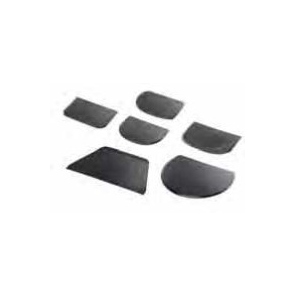 Schaber Kunststoff schwarz detektierbar 14,8 x 9,9 cm, 30002.37745