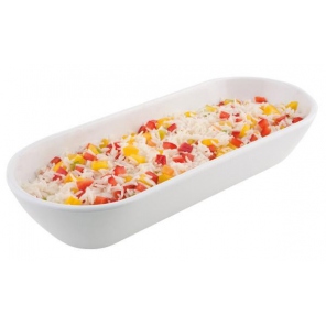 PURE ovaler Melaminteller...