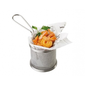 Edelstahl Friteusenkorb...